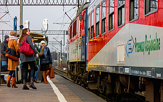 Dłuższa podróż pociągiem Olsztyn- Iława- Gdynia